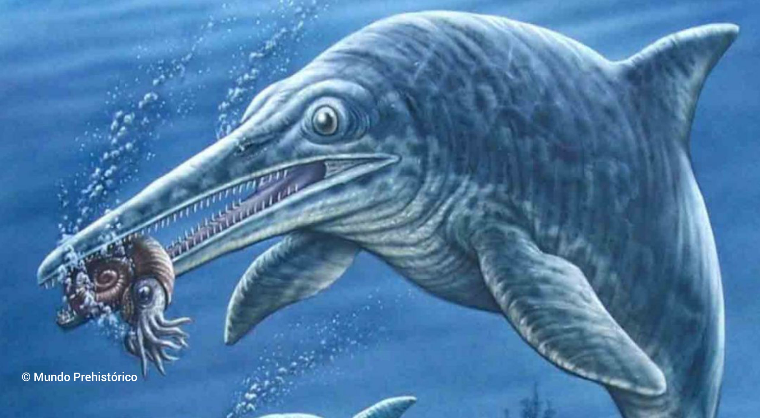 Ихтиозавр мезозой